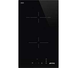 Smeg Universal SE232TD1 piano cottura Nero Da incasso 30 cm Ceramica 2 Fornello(i)