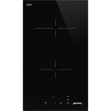 Smeg Universal SE232TD1 piano cottura Nero Da incasso 30 cm Ceramica 2 Fornello(i)