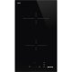 Smeg Universal SE232TD1 piano cottura Nero Da incasso 30 cm Ceramica 2 Fornello(i) 2
