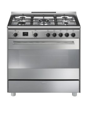 Smeg Concert BG91PX2 cucina A+ Elettrico Gas Acciaio inox