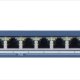 Hikvision DS-3E0510P-E/M switch di rete Non gestito L2 Gigabit Ethernet (10/100/1000) Supporto Power over Ethernet (PoE) Blu 3