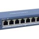 Hikvision DS-3E0510P-E/M switch di rete Non gestito L2 Gigabit Ethernet (10/100/1000) Supporto Power over Ethernet (PoE) Blu 4