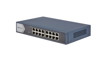 Hikvision DS-3E0516-E(B) switch di rete Non gestito L2 Gigabit Ethernet (10/100/1000) Grigio