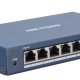 Hikvision DS-3E1508-EI switch di rete Gigabit Ethernet (10/100/1000) Blu 2