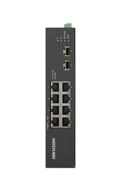 Hikvision DS-3T0510HP-E/HS switch di rete Non gestito Gigabit Ethernet (10/100/1000) Supporto Power over Ethernet (PoE) Nero