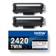 Brother TN-2420TWIN cartuccia toner 2 pz Originale 4