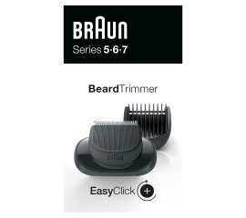 Braun EasyClick Accessorio Regolabarba Per Rasoio Elettrico Series 5, 6 E 7 (Nuova Generazione)
