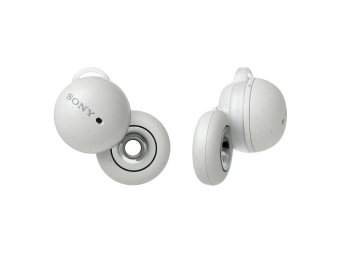 Sony Cuffie LinkBuds True Wireless - Connessione Bluetooth® multipoint* - Batteria fino a 17,5h - Ottimizzate per Alexa e Google Assistant - Microfono integrato per le chiamate - Bianco