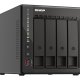 QNAP TS-453E NAS Tower Intel® Celeron® J6412 8 GB 0 TB QNAP QTS Nero 4