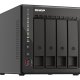 QNAP TS-453E NAS Tower Collegamento ethernet LAN Nero J6412 4