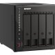 QNAP TS-453E NAS Tower Intel® Celeron® J6412 8 GB 0 TB QNAP QTS Nero 5