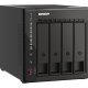 QNAP TS-453E NAS Tower Collegamento ethernet LAN Nero J6412 5