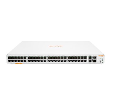 HPE Aruba Networking Aruba Instant On 1960 48G 2XGT 2SFP+ Gestito L2+ Gigabit Ethernet (10/100/1000) 1U Bianco