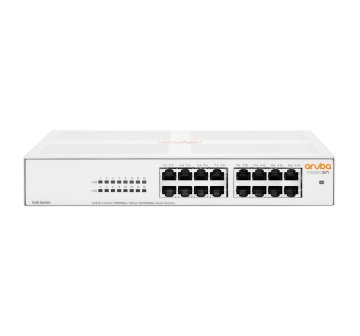 HPE Aruba Networking Aruba Instant On 1430 16G Non gestito L2 Gigabit Ethernet (10/100/1000) 1U Bianco