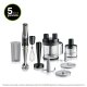 Braun MultiQuick 9 MQ 9187XLI 0,6 L Frullatore ad immersione 1200 W Nero, Acciaio inox 2