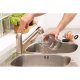 Black & Decker BHFEA515J scopa elettrica Aspirapolvere elettrica Batteria Secco Ciclonico Senza sacchetto 0,5 L Arancione, Bianco 1,5 Ah 13