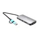 i-tec USB 3.0 USB-C/Thunderbolt 3x Display Metal Nano Dock with LAN + Power Delivery 100 W 2