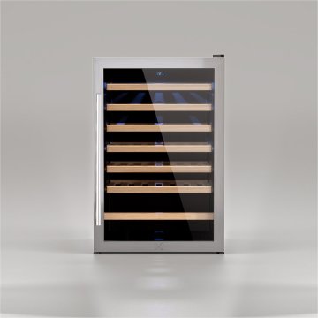Cavist CAVC48 cantina vino Cantinetta termoelettrica Libera installazione Nero, Acciaio inox 48 bottiglia/bottiglie