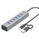 i-tec USB-C/USB-A Charging Metal HUB 7 Port 2