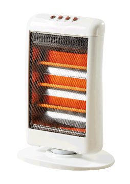 Midea NS12-13C1 stufetta elettrica Interno Bianco 1200 W Riscaldatore ambiente elettrico a infrarossi