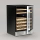 Cavist CAVCED46 cantina vino Cantinetta termoelettrica Sottopiano Nero, Acciaio inox 46 bottiglia/bottiglie 3