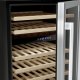 Cavist CAVCED46 cantina vino Cantinetta termoelettrica Sottopiano Nero, Acciaio inox 46 bottiglia/bottiglie 5