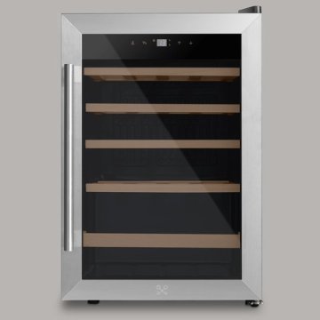 Cavist CAVC20 cantina vino Cantinetta termoelettrica Libera installazione Nero, Acciaio inox 20 bottiglia/bottiglie