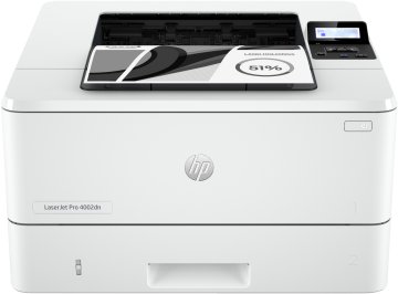 HP LaserJet Pro Stampante 4002dn, Bianco e nero, Stampante per Piccole e medie imprese, Stampa, Stampa fronte/retro; elevata velocità di stampa della prima pagina; risparmio energetico; dimensioni com