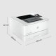 HP LaserJet Pro Stampante 4002dn, Bianco e nero, Stampante per Piccole e medie imprese, Stampa, Stampa fronte/retro; elevata velocità di stampa della prima pagina; risparmio energetico; dimensioni com 13