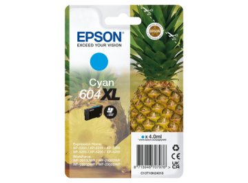 Epson 604XL cartuccia d'inchiostro 1 pz Originale Resa elevata (XL) Ciano