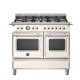 Bertazzoni HER106L2ENET cucina A Elettrico Gas Nero, Acciaio inox 2