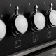 Bertazzoni HER106L2ENET cucina A Elettrico Gas Nero, Acciaio inox 7