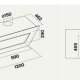 Falmec Quasar Cappa aspirante a parete Nero 800 m³/h A 5