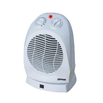 Zephir ZTRM6 stufetta elettrica Interno Bianco 2000 W Riscaldatore ambiente elettrico con ventilatore