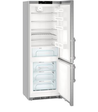 Liebherr CNef 5735 frigorifero con congelatore Libera installazione 411 L D Argento