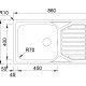 RODI OKIO PLUS 103 Lavello montato su piano Rettangolare Acciaio inox 3