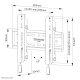 Neomounts WL30S-850BL12 Supporto TV a parete 24-65