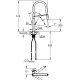 GROHE Viamo Nero, Cromo 4