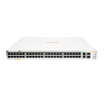 HPE Aruba Networking Aruba Instant On 1960 48G 40p Class4 8p Class6 PoE 2XGT 2SFP+ 600W Gestito L2+ Gigabit Ethernet (10/100/1000) Supporto Power over Ethernet (PoE) 1U Bianco