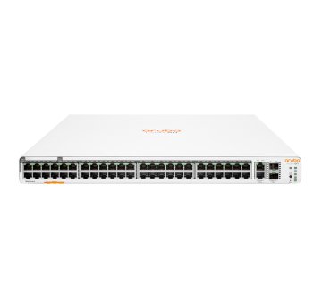 Aruba Instant On 1960 48G 40p Class4 8p Class6 PoE 2XGT 2SFP+ 600W Gestito L2+ Gigabit Ethernet (10/100/1000) Supporto Power over Ethernet (PoE) 1U Bianco