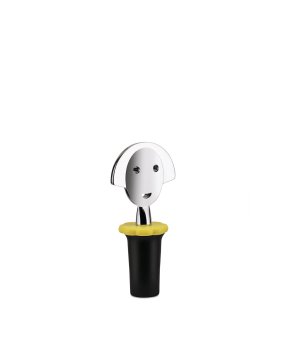 Alessi AAM06B tappo per bottiglie e decanter Nero