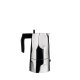 Alessi MT18/3B caffettiera manuale Moka Nero 6
