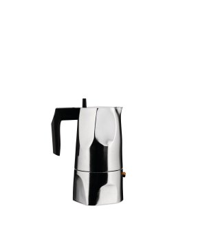 Alessi MT18/6 caffettiera manuale Moka Alluminio