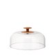 Alessi MW24 vassoio per dolci e torte Marrone, Trasparente 2