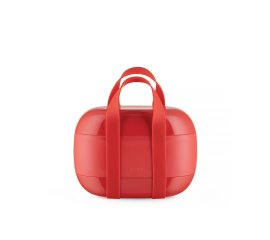 Alessi SA02R contenitore portapranzo Rosso