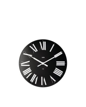 Alessi 12B orologio da parete e da tavolo Nero