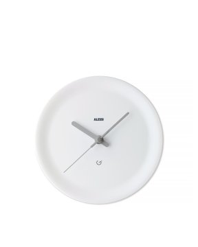 Alessi GIA20W orologio da parete e da tavolo Bianco