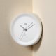 Alessi GIA20W orologio da parete e da tavolo Bianco 3