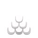 Alessi GIA13B portabottiglie per vino Nero 6