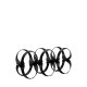 Alessi UNS02 portabottiglie per vino Acciaio inox 6